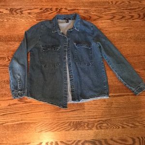 Forever 21 Dark wash jean jacket